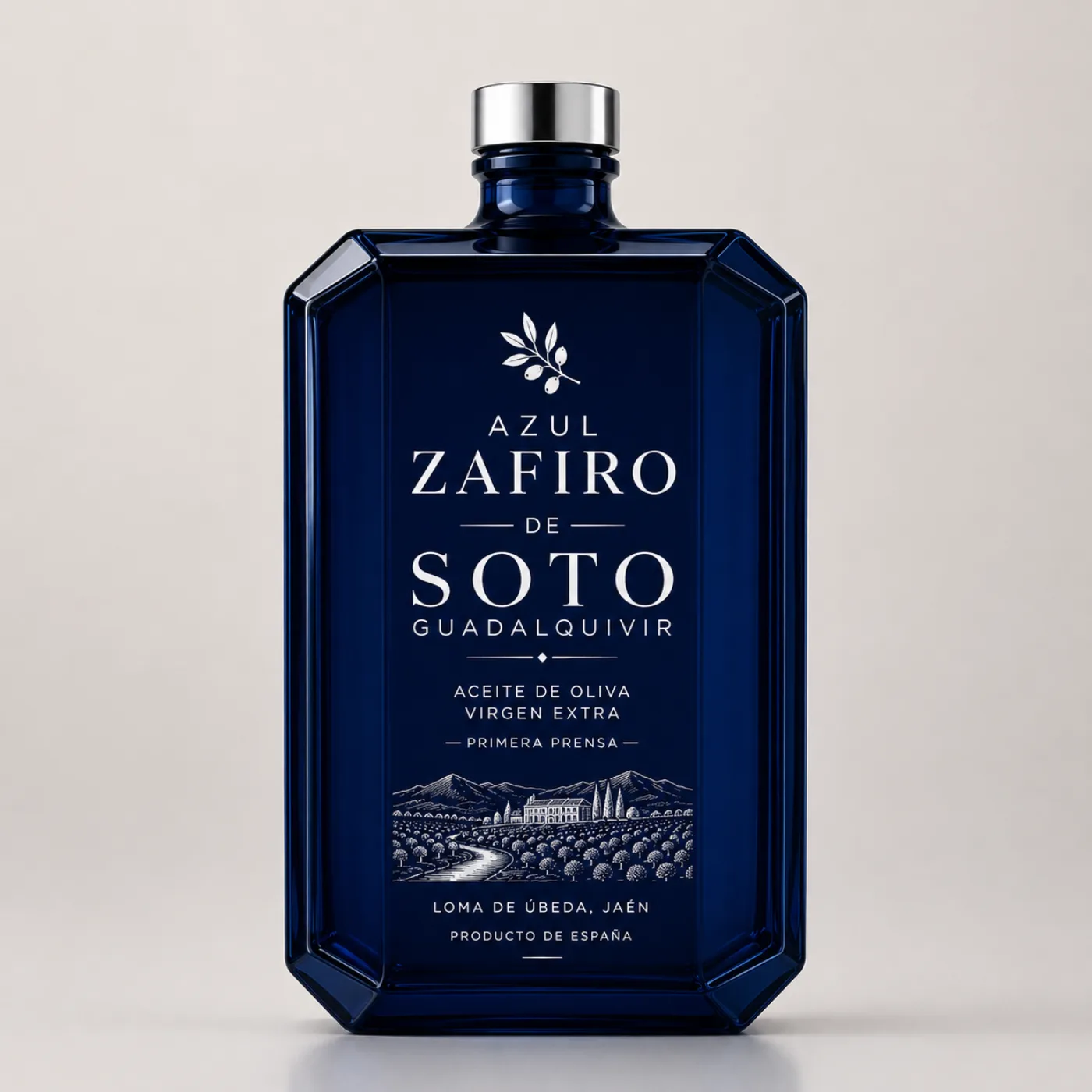 Botella Azul Zafiro de 500 ml